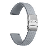 Bracelet MoonSwatch en Caoutchouc Nervuré