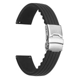 Bracelet MoonSwatch en Caoutchouc Nervuré