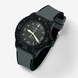 Bracelet Blancpain x Swatch en Caoutchouc 2 couleurs Gris Noir