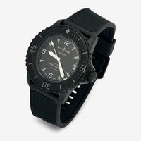 Bracelet Blancpain x Swatch en Toile Storm: Noir + Boucle Noire