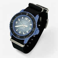 Bracelet Blancpain x Swatch Nato Uni Atlantic: Noir