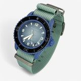 Bracelet Blancpain x Swatch Nato Uni Atlantic: Bleu Clair