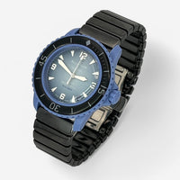 Bracelet Blancpain x Swatch en Acier Inoxydable Atlantic: Noir 2