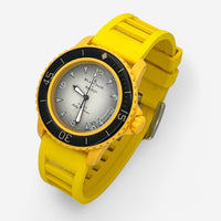 Bracelet Blancpain x Swatch Caoutchouc / Silicone Jaune