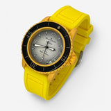 Bracelet Blancpain x Swatch Premium en Caoutchouc Jaune