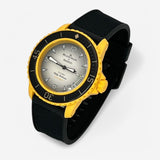 Bracelet Blancpain x Swatch en Toile Pacific: Noir + Boucle Noire