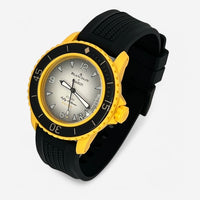 Bracelet Blancpain x Swatch en Caoutchouc 3 Pacific: Noir Noir