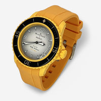 Bracelet Blancpain x Swatch en Caoutchouc 2 Pacific: Jaune