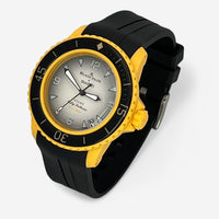 Bracelet Blancpain x Swatch en Caoutchouc 2 Pacific: Noir