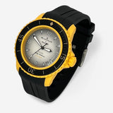 Bracelet Blancpain x Swatch en Caoutchouc 2 Pacific: Noir