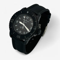 Bracelet Blancpain x Swatch en Toile de Nylon Storm: Noir