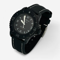 Bracelet Blancpain x Swatch en Toile de Nylon Storm: Noir Blanc