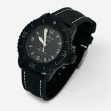 Bracelet Blancpain x Swatch en Toile de Nylon Storm: Noir Blanc