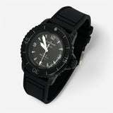 Bracelet Blancpain x Swatch Premium en Caoutchouc Storm: Noir