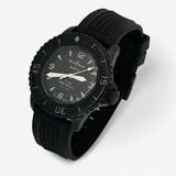 Bracelet Blancpain x Swatch en Caoutchouc 3 Storm: Noir Noir