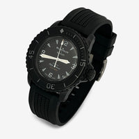 Bracelet Blancpain x Swatch en Caoutchouc 3 Storm: Noir Argent