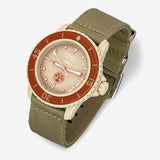 Bracelet Blancpain x Swatch Nato Lisse Kaki