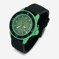 Bracelet Blancpain x Swatch Mixte Caoutchouc/Nylon Indian: Noir