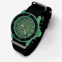 Bracelet Blancpain x Swatch Nato Uni Indian: Noir