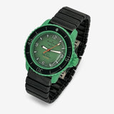 Bracelet Blancpain x Swatch en Acier Inoxydable Indian: Noir 2