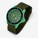Bracelet Blancpain x Swatch Nato Uni Indian: Vert Olive