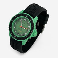 Bracelet Blancpain x Swatch en Caoutchouc 3 Indian: Noir Argent