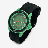 Bracelet Blancpain x Swatch en Caoutchouc 3 Indian: Noir Noir