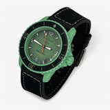 Bracelet Blancpain x Swatch en Toile Indian: Noir