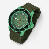 Bracelet Blancpain x Swatch en Toile 1 Indian: Vert