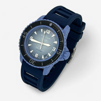 Bracelet Blancpain x Swatch Caoutchouc / Silicone Bleu Marine