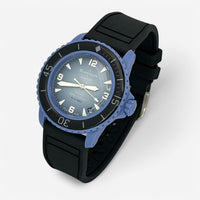 Bracelet Blancpain x Swatch Premium en Caoutchouc Atlantic: Noir