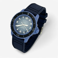 Bracelet Blancpain x Swatch Premium en Caoutchouc Bleu Marine