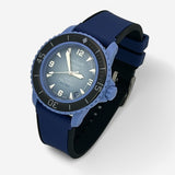 Bracelet Blancpain x Swatch en Caoutchouc 2 couleurs Bleu Marine Noir