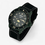 Bracelet Blancpain x Swatch en Toile Green Abyss: Noir