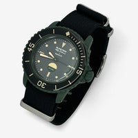 Bracelet Blancpain x Swatch Nato Uni Green Abyss: Noir
