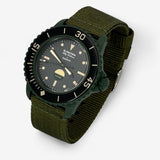 Bracelet Blancpain x Swatch Nato Uni Green Abyss: Vert Olive
