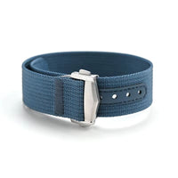 Bracelet MoonSwatch en Toile Premium Bleu Marine