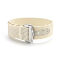 Bracelet MoonSwatch en Toile Premium Beige