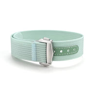 Bracelet MoonSwatch en Toile Premium Cyan