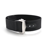 Bracelet MoonSwatch en Toile Premium Noir