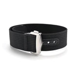 Bracelet MoonSwatch en Toile Premium Noir