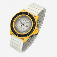 Bracelet Blancpain x Swatch en Acier Inoxydable Pacific: Blanc 2