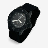 Bracelet Blancpain x Swatch en Toile 1 Storm: Noir + Boucle Noire