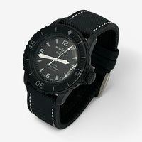 Bracelet Blancpain x Swatch Mixte Caoutchouc/Nylon Storm: Noir Blanc
