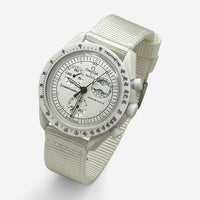 Bracelet MoonSwatch Nato Uni Snoopy : Blanc