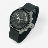 Bracelet Moonswatch Mission to the Moon Caoutchouc Clips : Gris