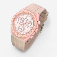 Bracelet MoonSwatch en Caoutchouc Premium Design Venus: Rose