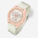 Bracelet MoonSwatch Nato Uni Venus: Blanc