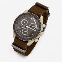 Bracelet MoonSwatch Nato Uni Desert: Marron