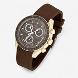 Bracelet MoonSwatch en Caoutchouc Premium Uni Desert: Marron